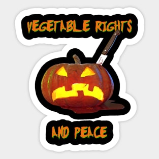 Save the Pumpkin! Sticker